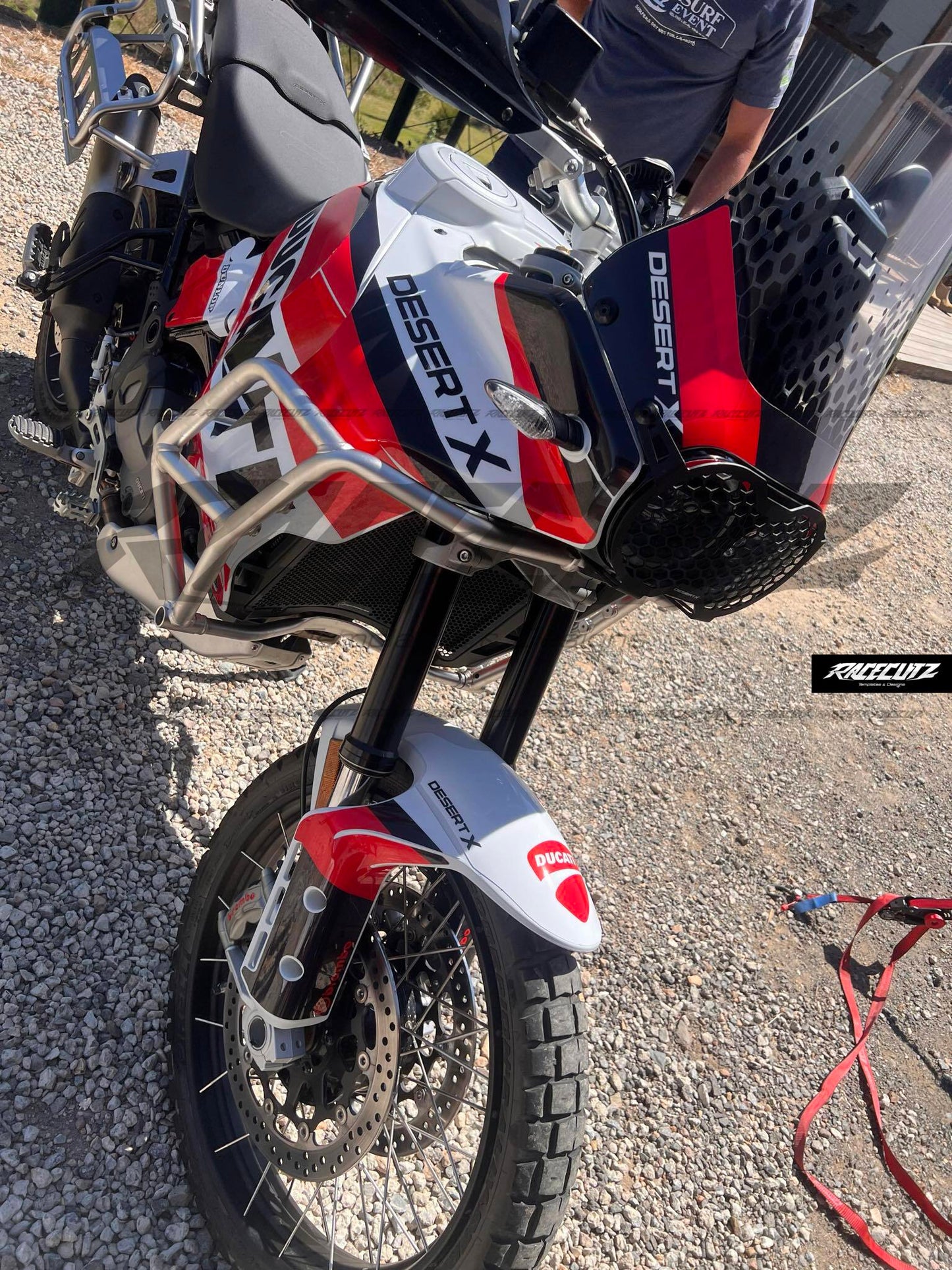 DUCATI DESERTX 2022-2025 TEMPLATE