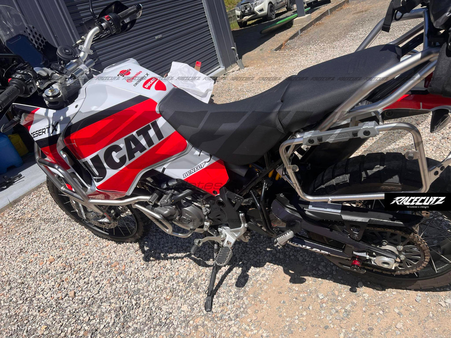 DUCATI DESERTX 2022-2025 TEMPLATE