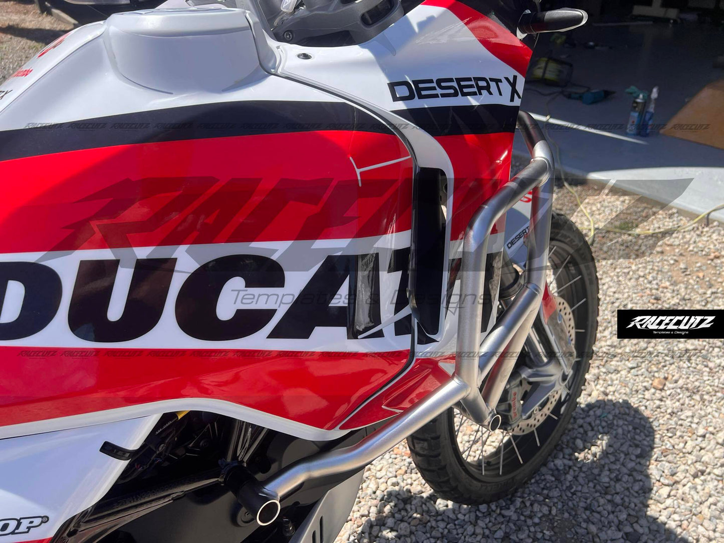 DUCATI DESERTX 2022-2025 TEMPLATE