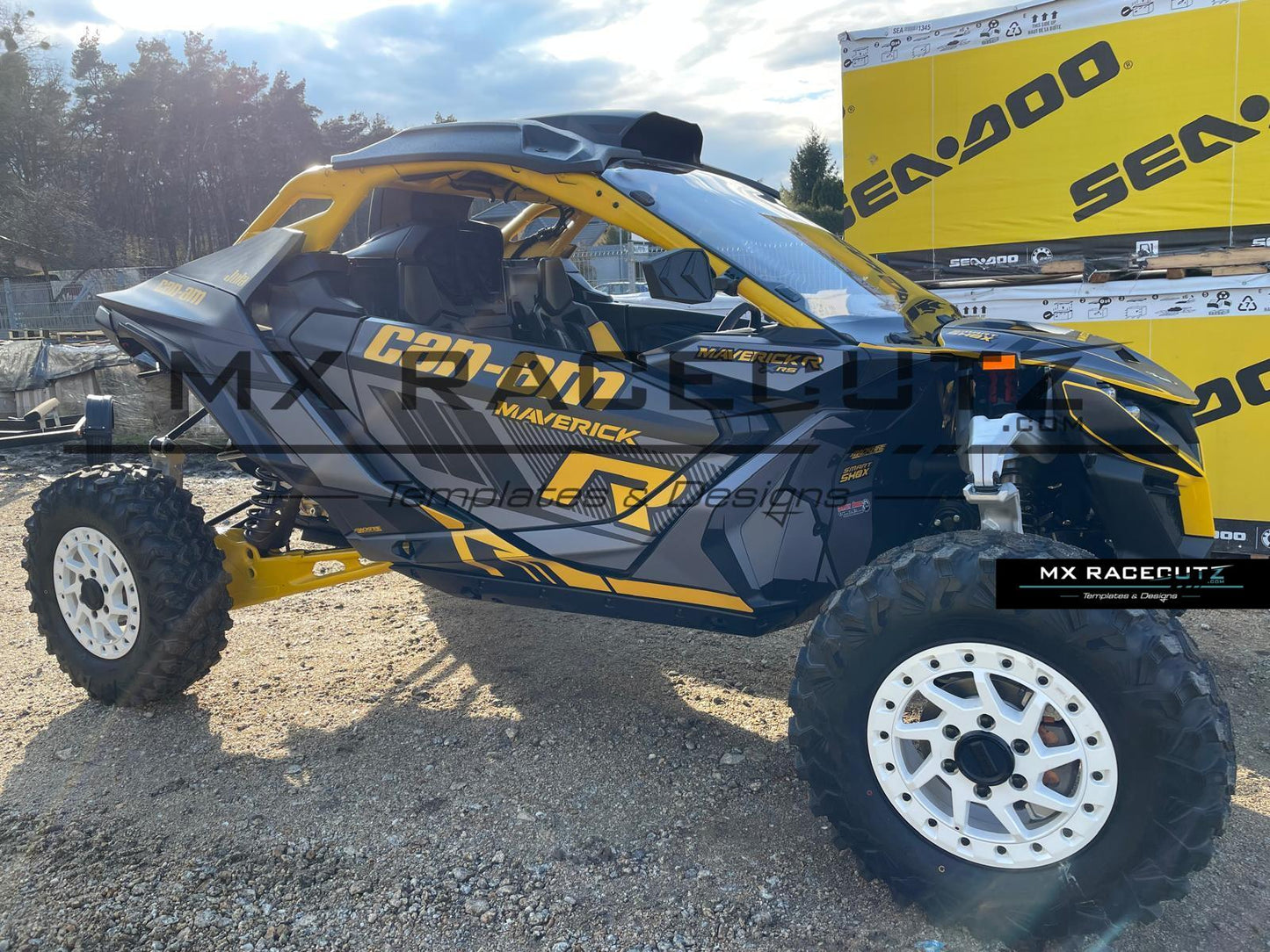 CAN-AM MAVERICK R 2024-2026 - 2 SEATER TEMPLATE