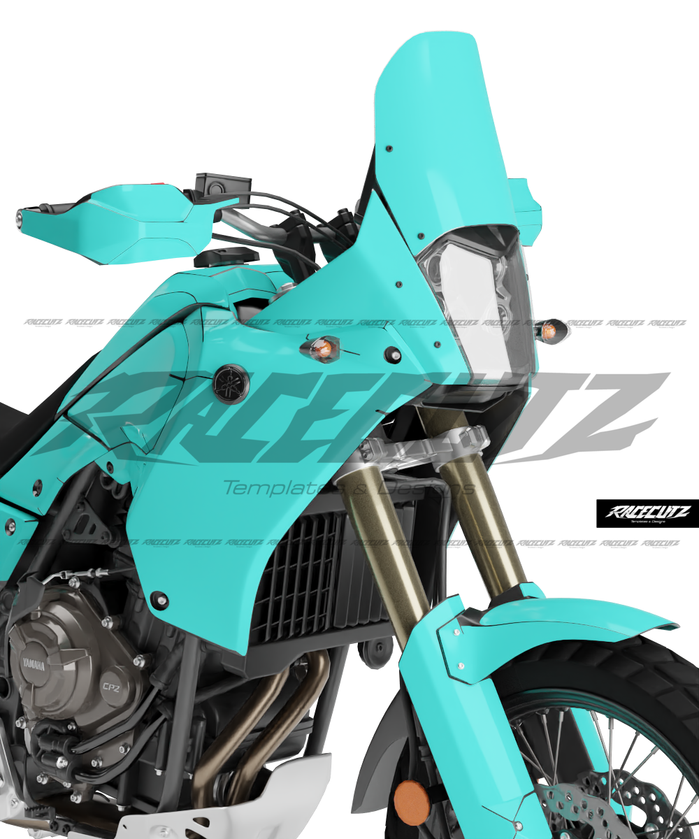 YAMAHA TENERE 700 2019-2024 TEMPLATE