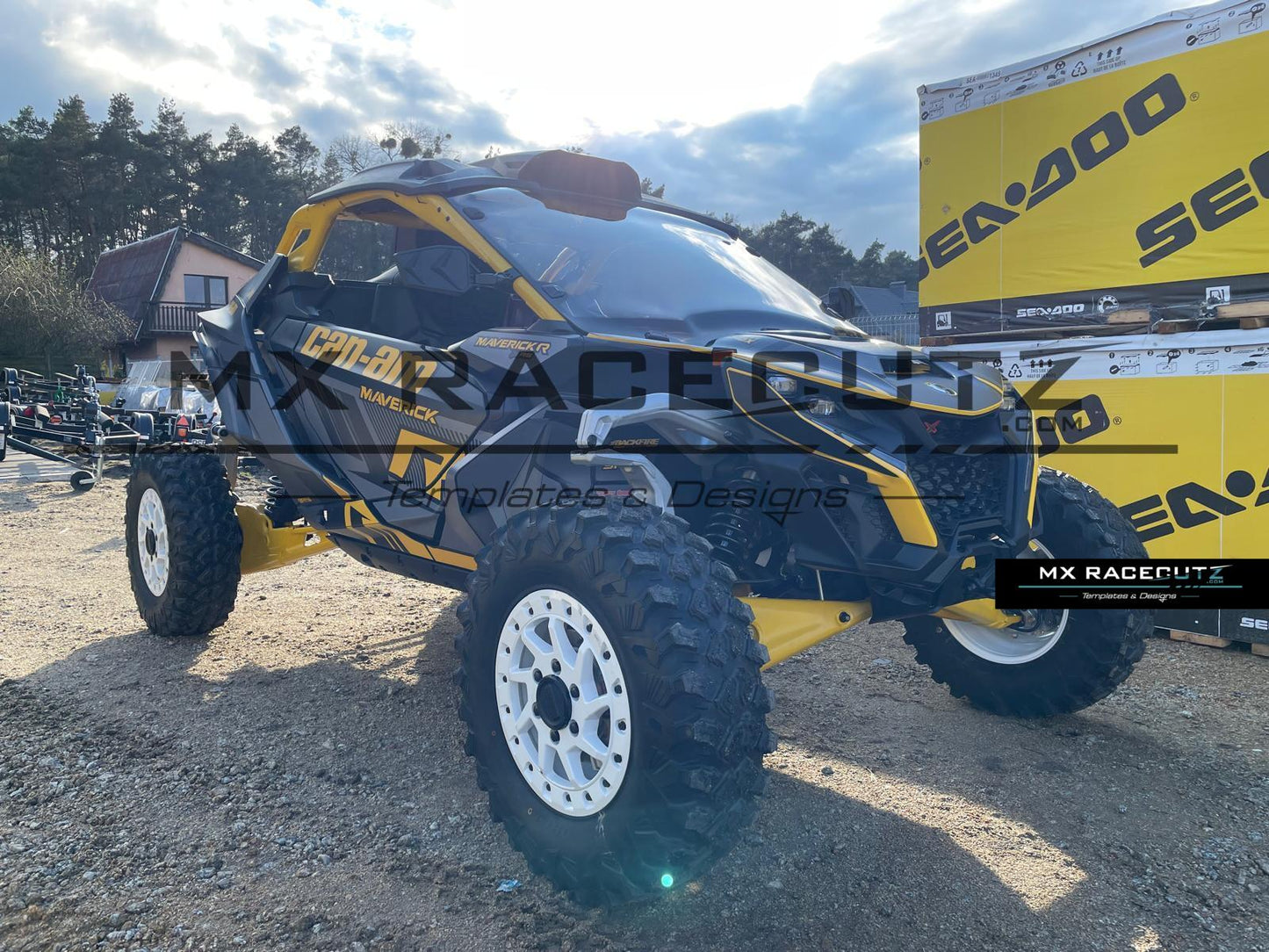 CAN-AM MAVERICK R 2024-2026 - 2 SEATER TEMPLATE