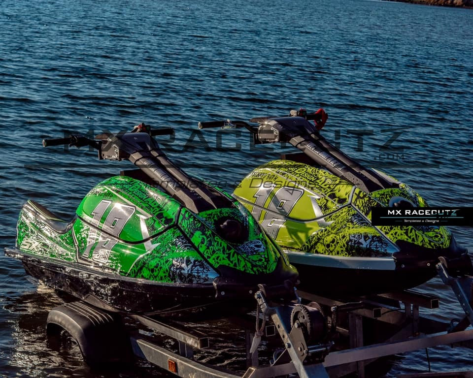 KAWASAKI SX-R 800 2003-2012 TEMPLATE