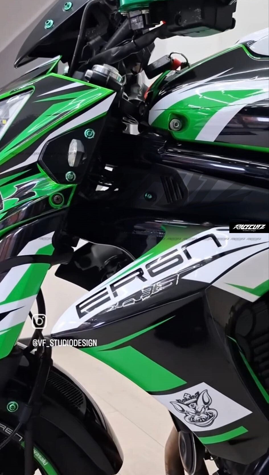 KAWASAKI ER-6N 2012-2017 TEMPLATE