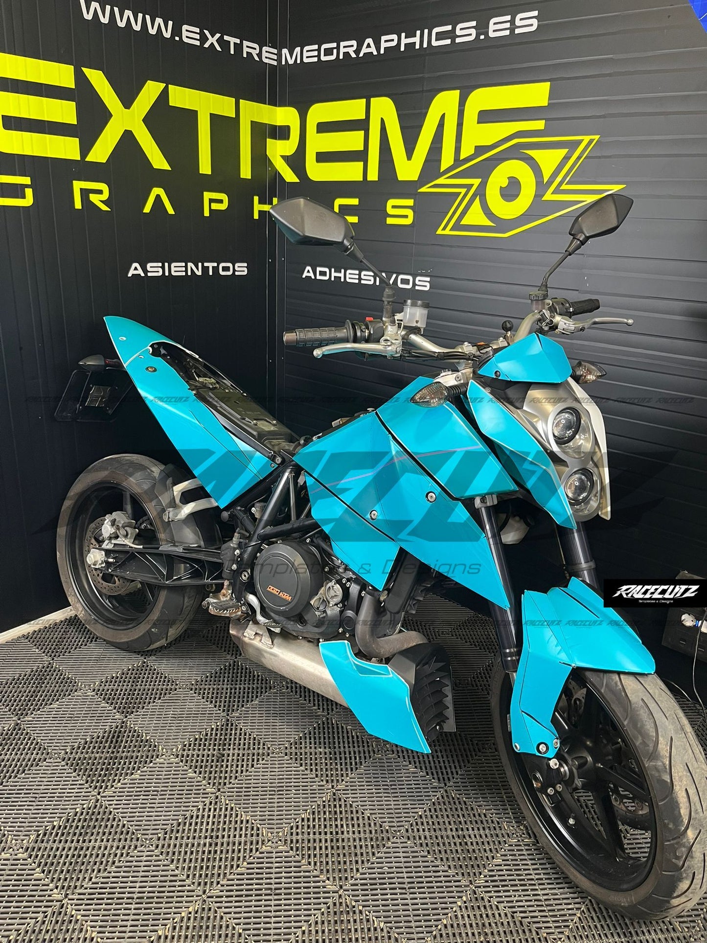 KTM 690 DUKE 2008-2011 TEMPLATE
