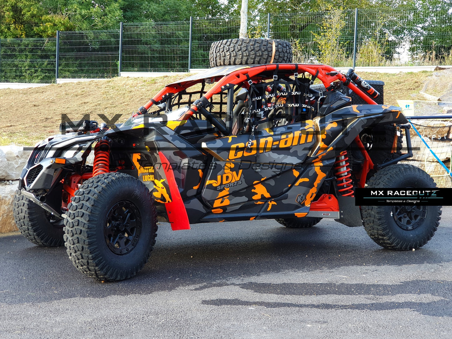 CAN-AM MAVERICK X3 2017-2024 - 2 SEATER TEMPLATE