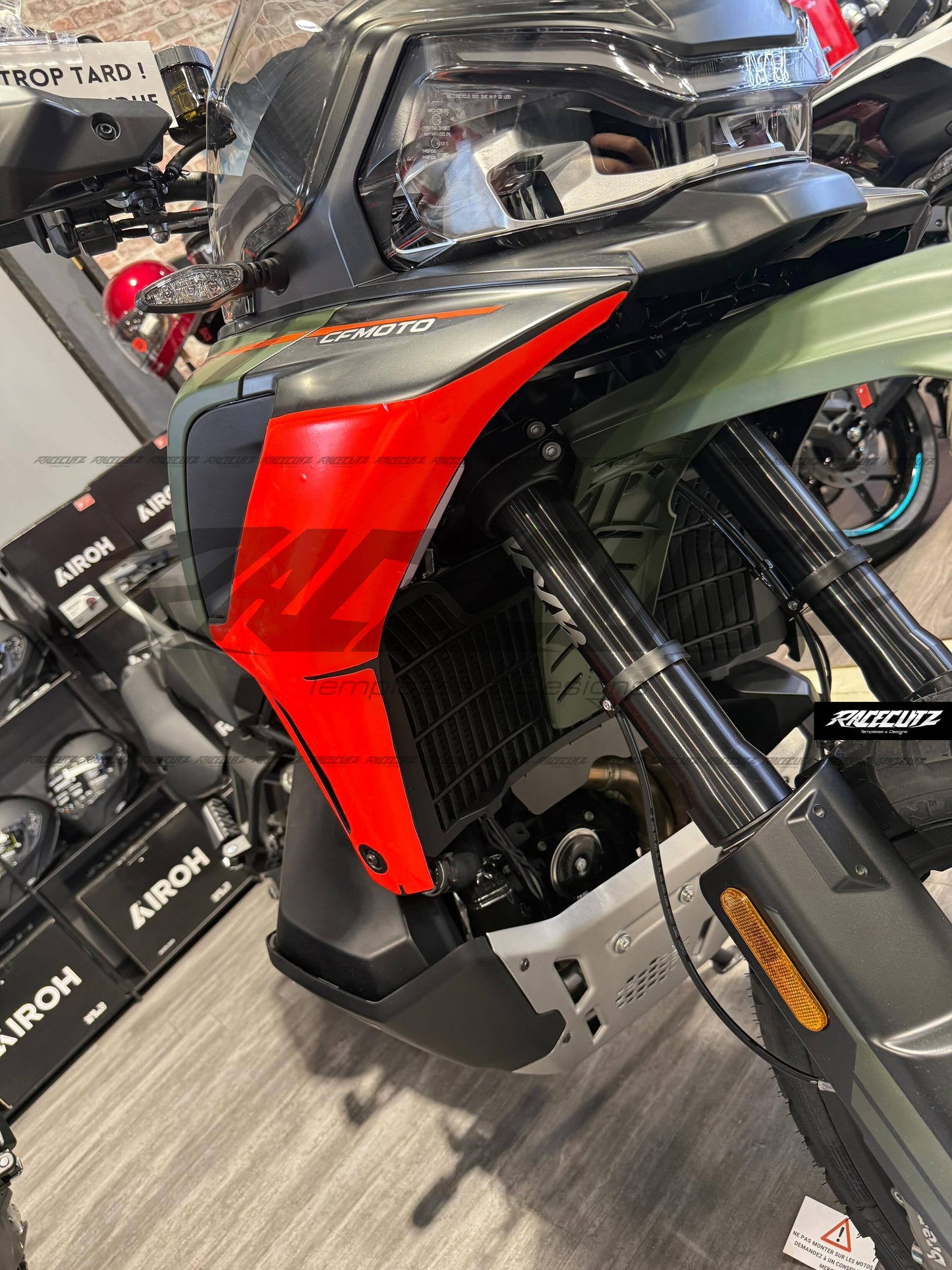 CFMOTO 1000 MT-X 2026 SIDE PIECES TEMPLATE