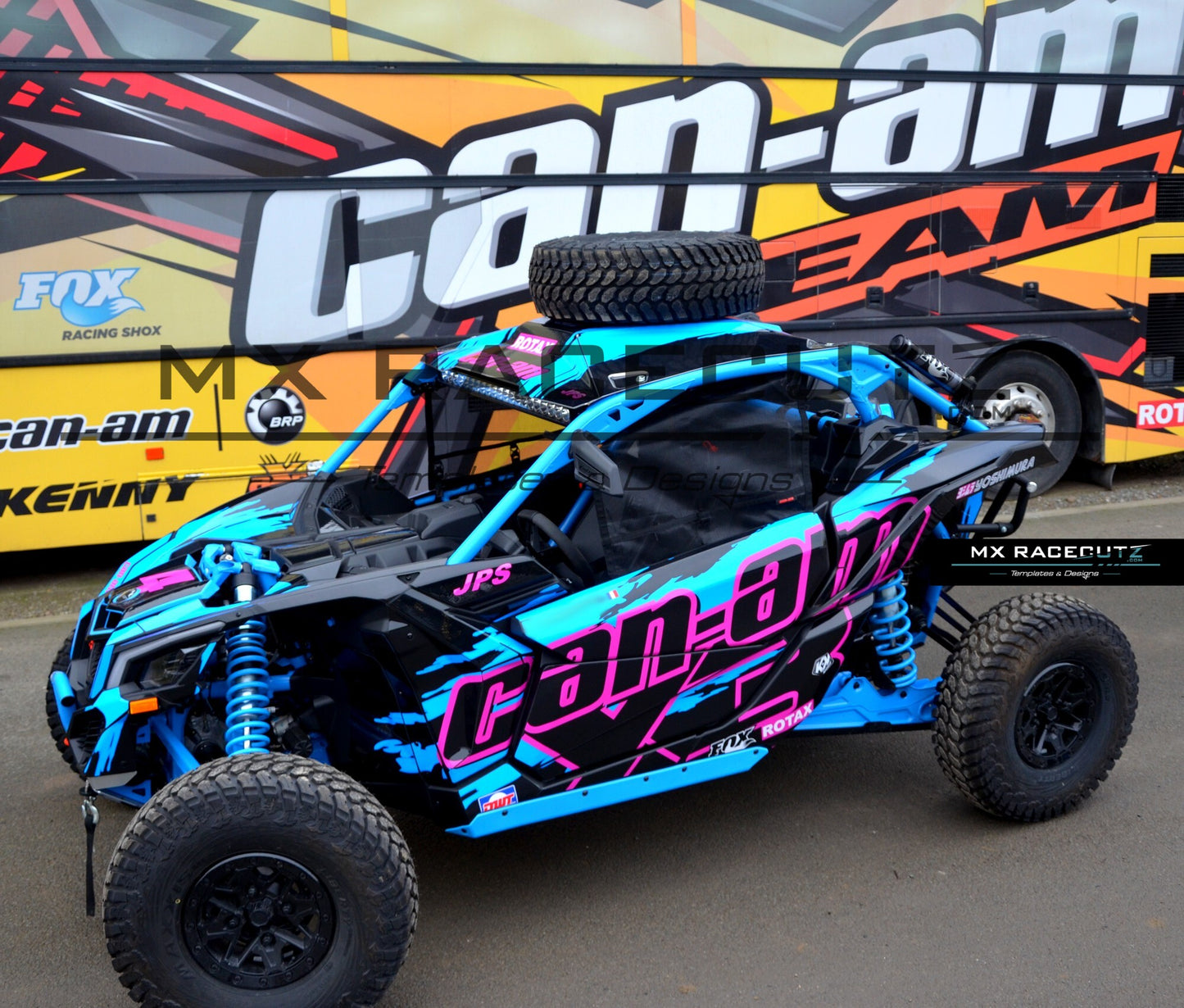 CAN-AM MAVERICK X3 2017-2024 - 2 SEATER TEMPLATE