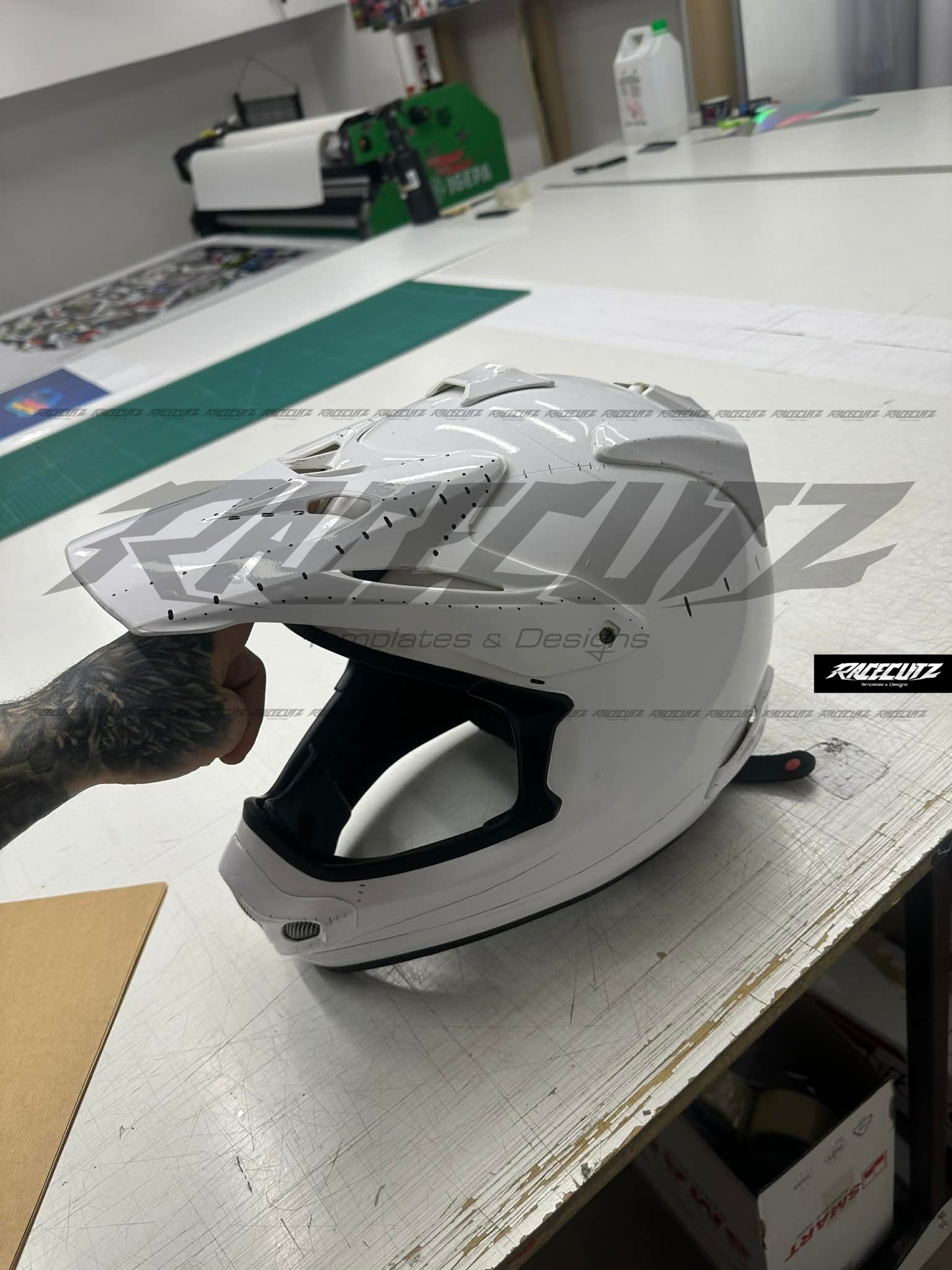 ARAI MX-V - SIZE XLARGE & XXLARGE TEMPLATE