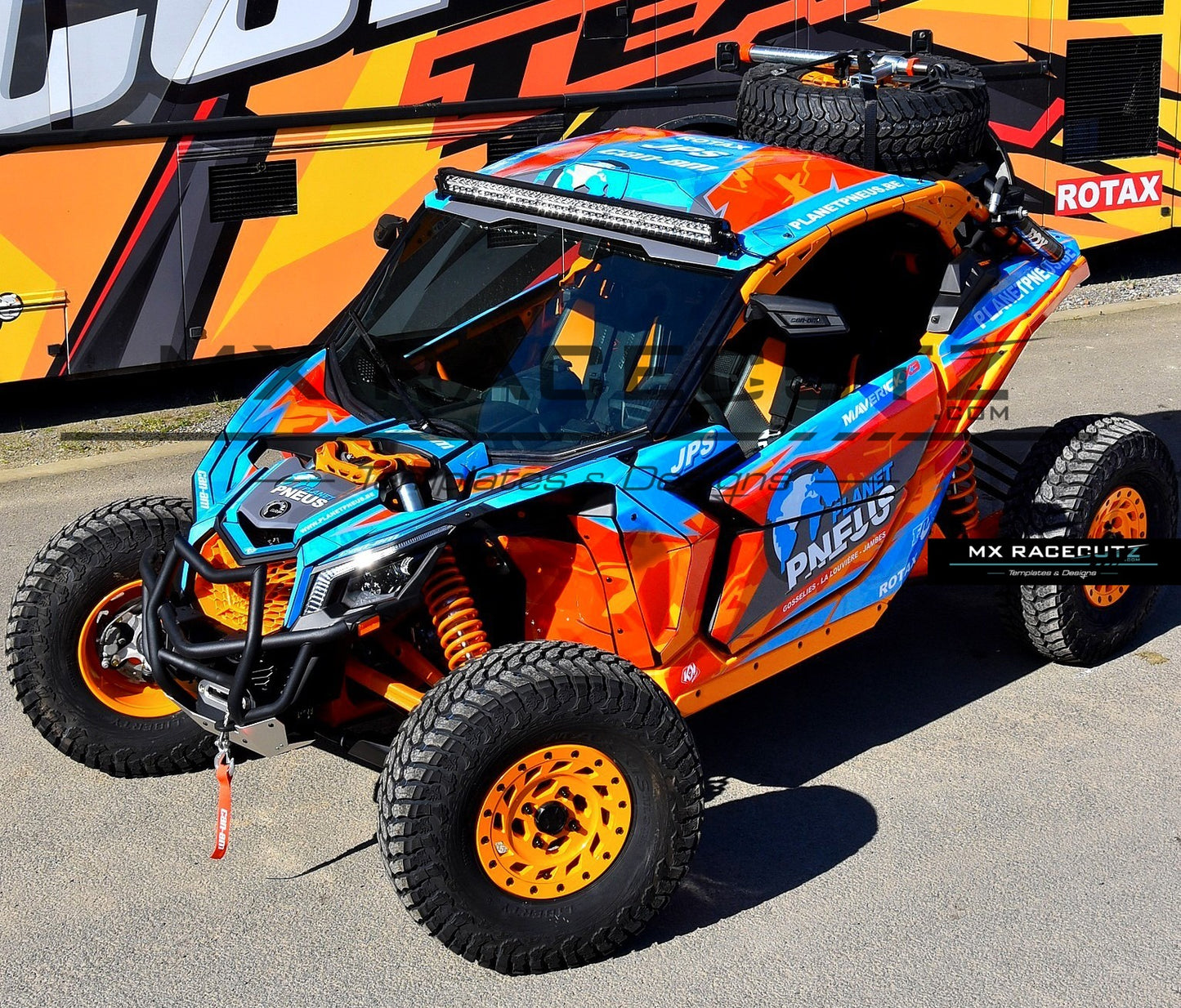 CAN-AM MAVERICK X3 2017-2024 - 2 SEATER TEMPLATE