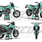 SUZUKI DR-Z4S & SM 2025 - 4 VIEW MOCKUP