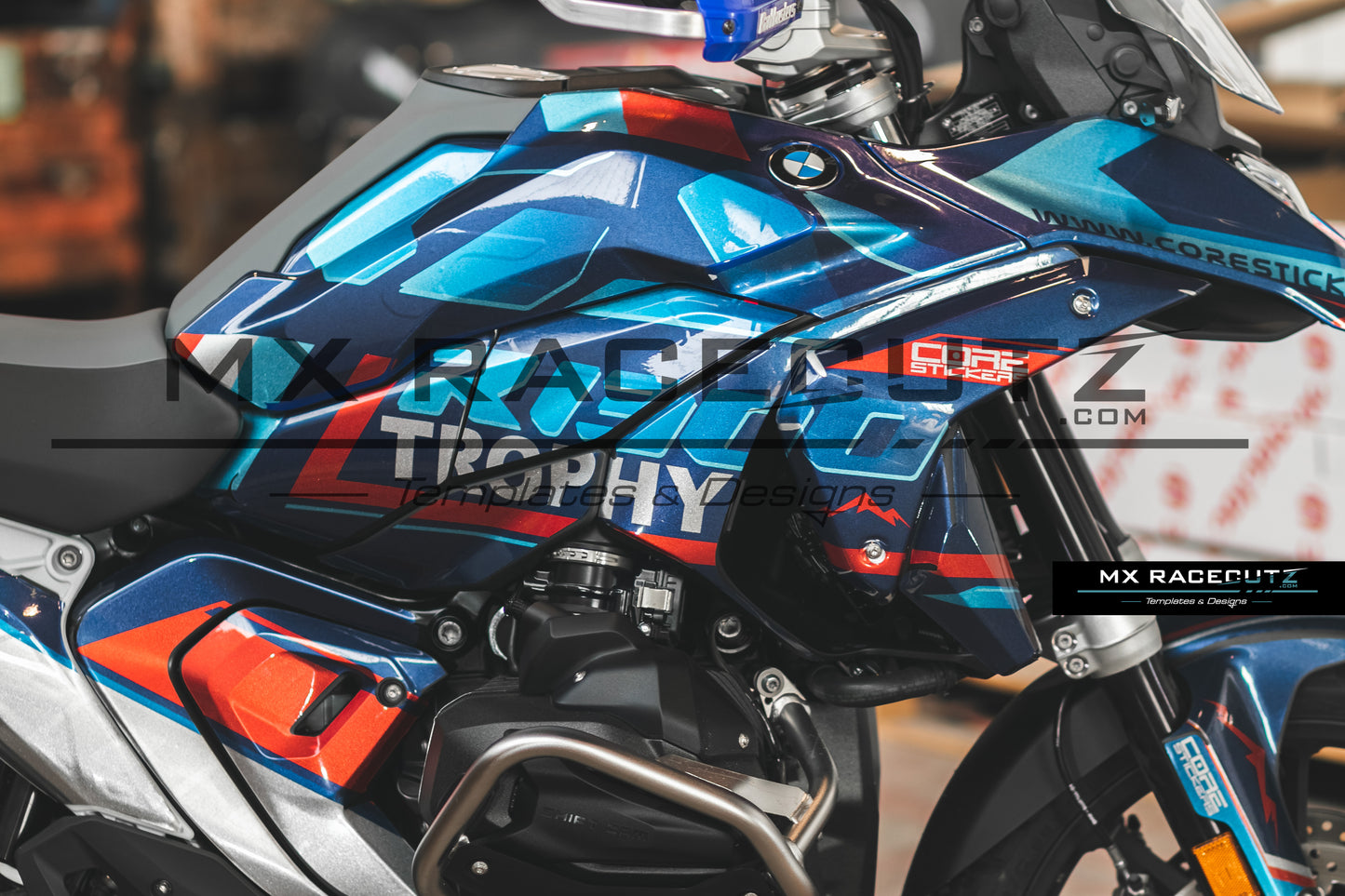 BMW R 1300 GS 2023-2026 TEMPLATE