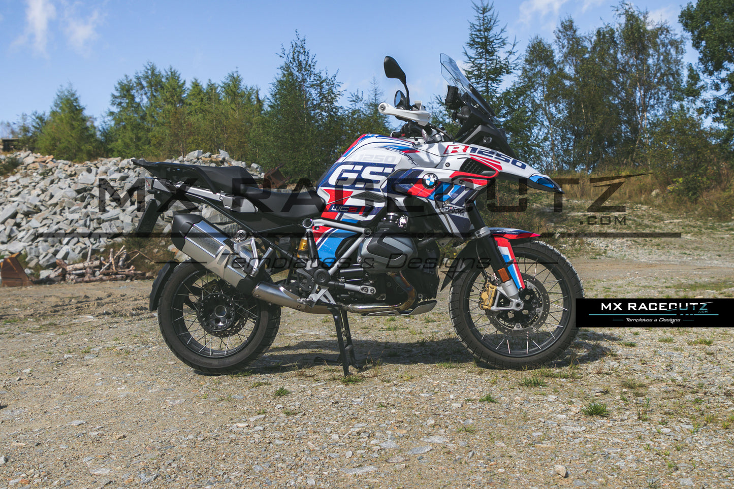 BMW R 1250 GS 2019-2023 TEMPLATE