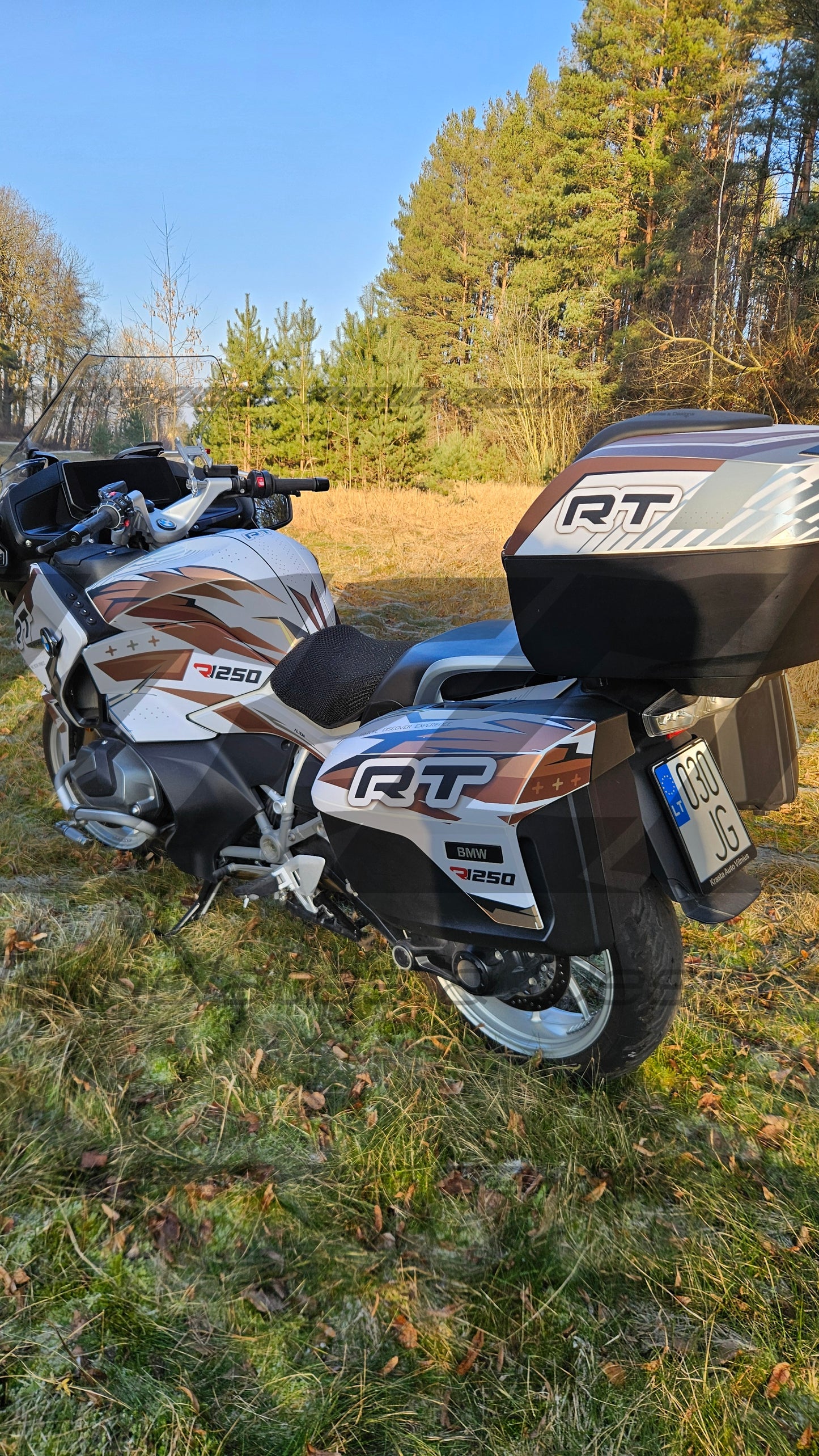 BMW R 1250 RT 2021-2025 TEMPLATE