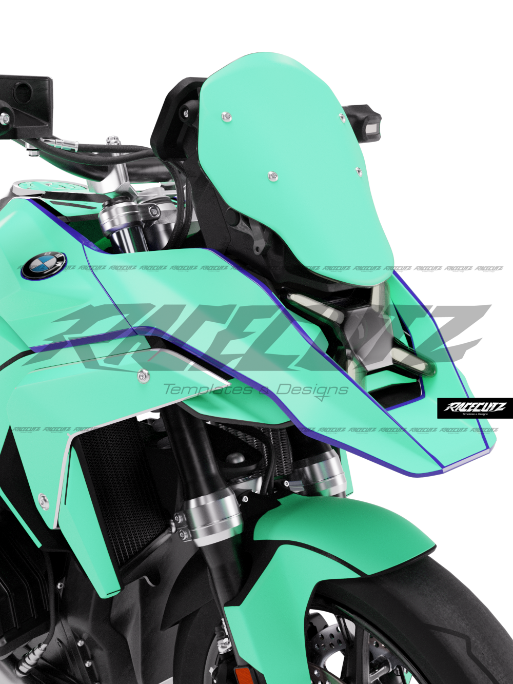 BMW R 1300 GS 2023-2026 TEMPLATE