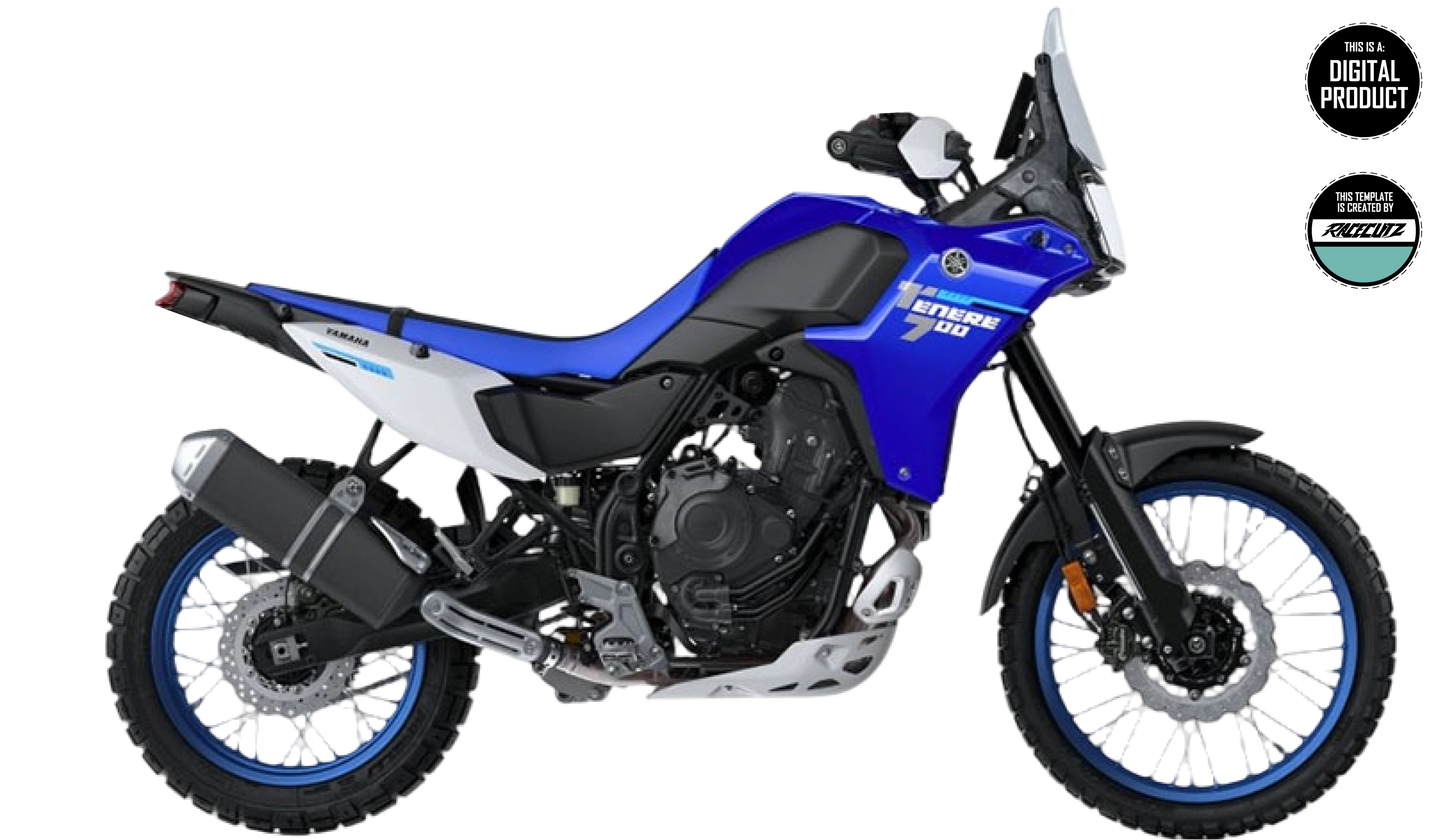 YAMAHA TENERE 700 2025-2026 TEMPLATE