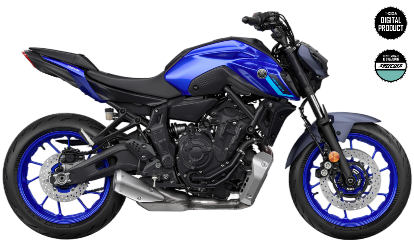 YAMAHA FZ & MT-07 2021-2024 TEMPLATE