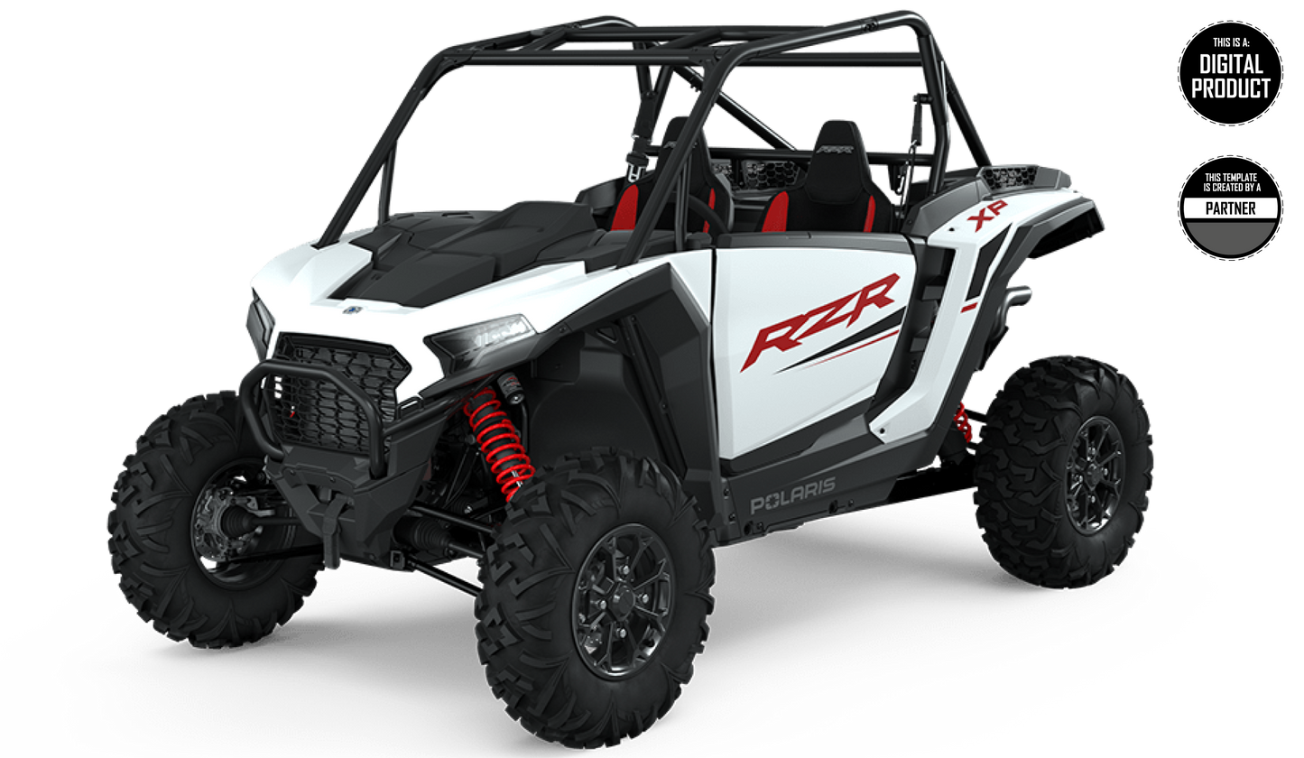 POLARIS RZR 1000 XP 2024-2025 - 2 SEATER TEMPLATE