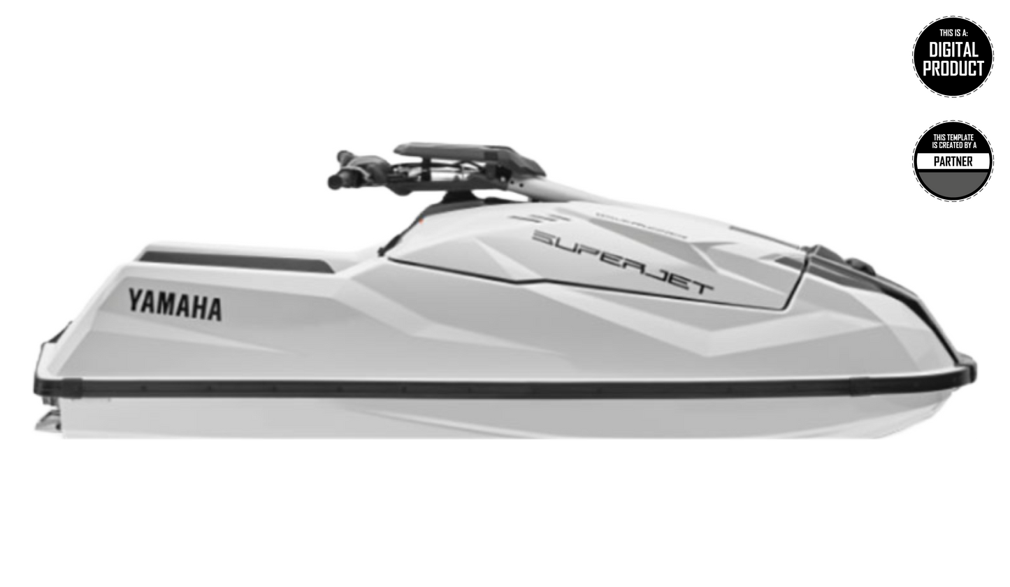 YAMAHA SUPERJET 2021-2026 TEMPLATE