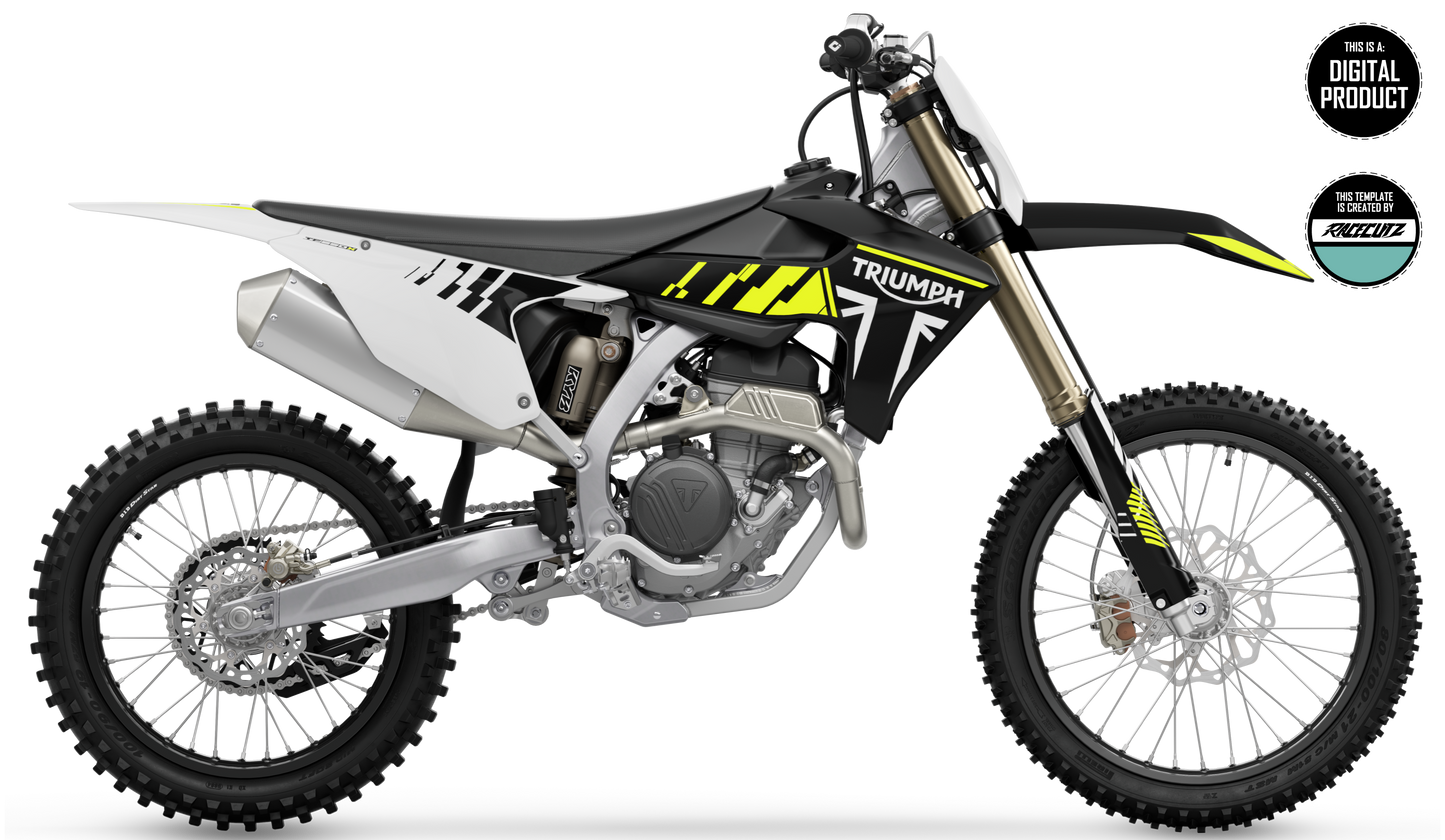 TRIUMPH TF 250-X + 250-C & TF 450-X + 450-C 2024-2026 TEMPLATE