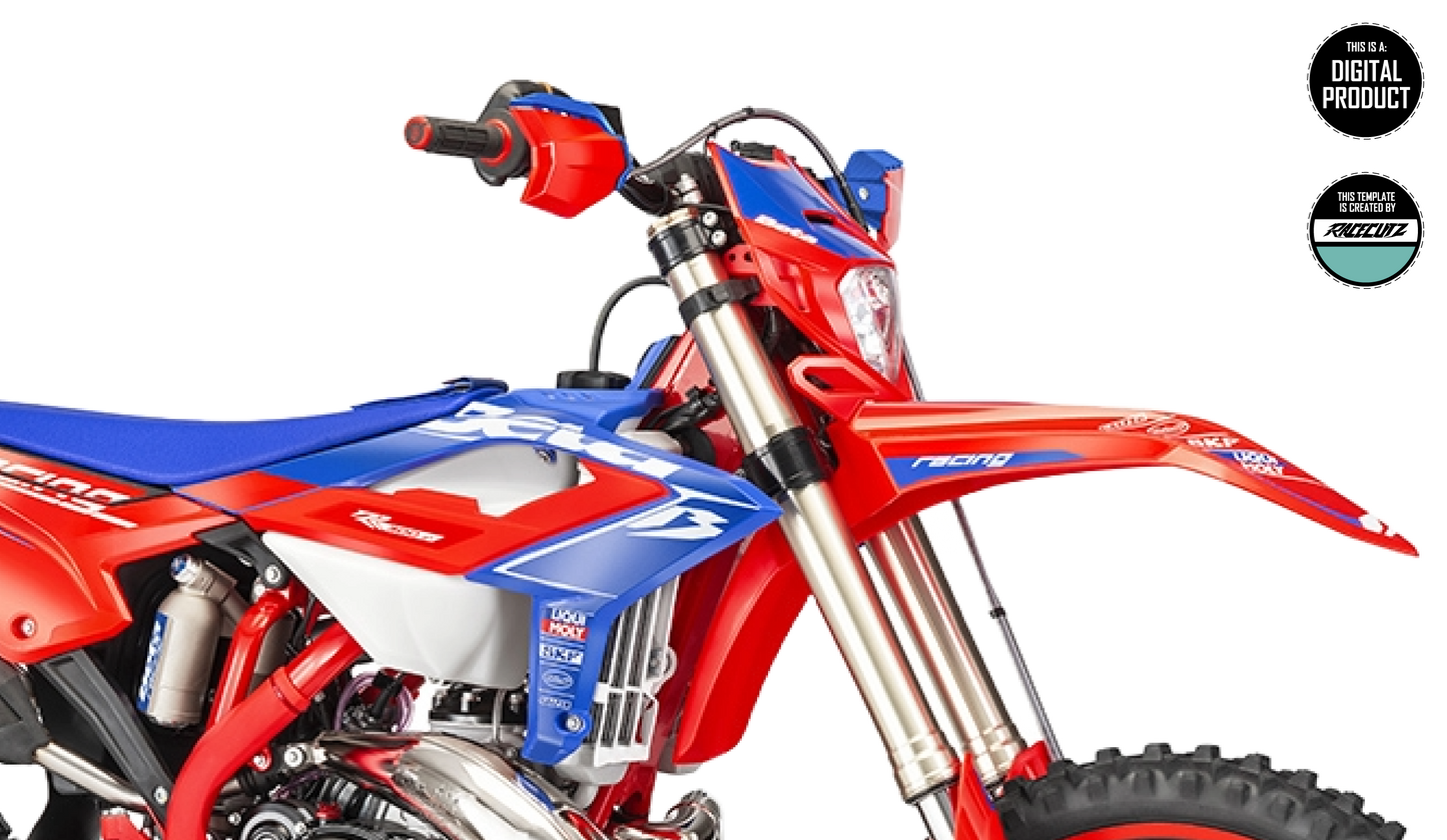 BETA RR 2020-2024 & XTRAINER 2020-2026 HEADLIGHT MASK TEMPLATE