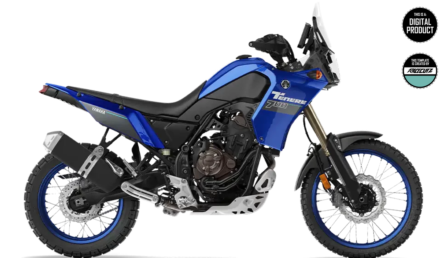 YAMAHA TENERE 700 2019-2024 TEMPLATE