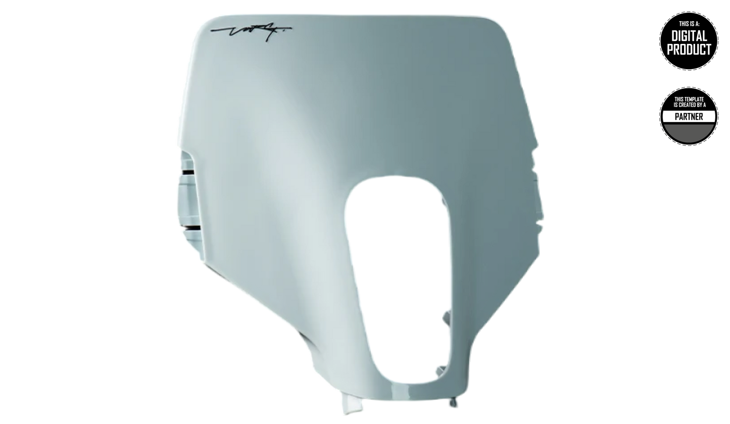 STARK FUTURE - VARG EX+SM - HEADLIGHT MASK TEMPLATE