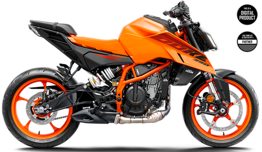 KTM 390 DUKE 2024-2026 TEMPLATE