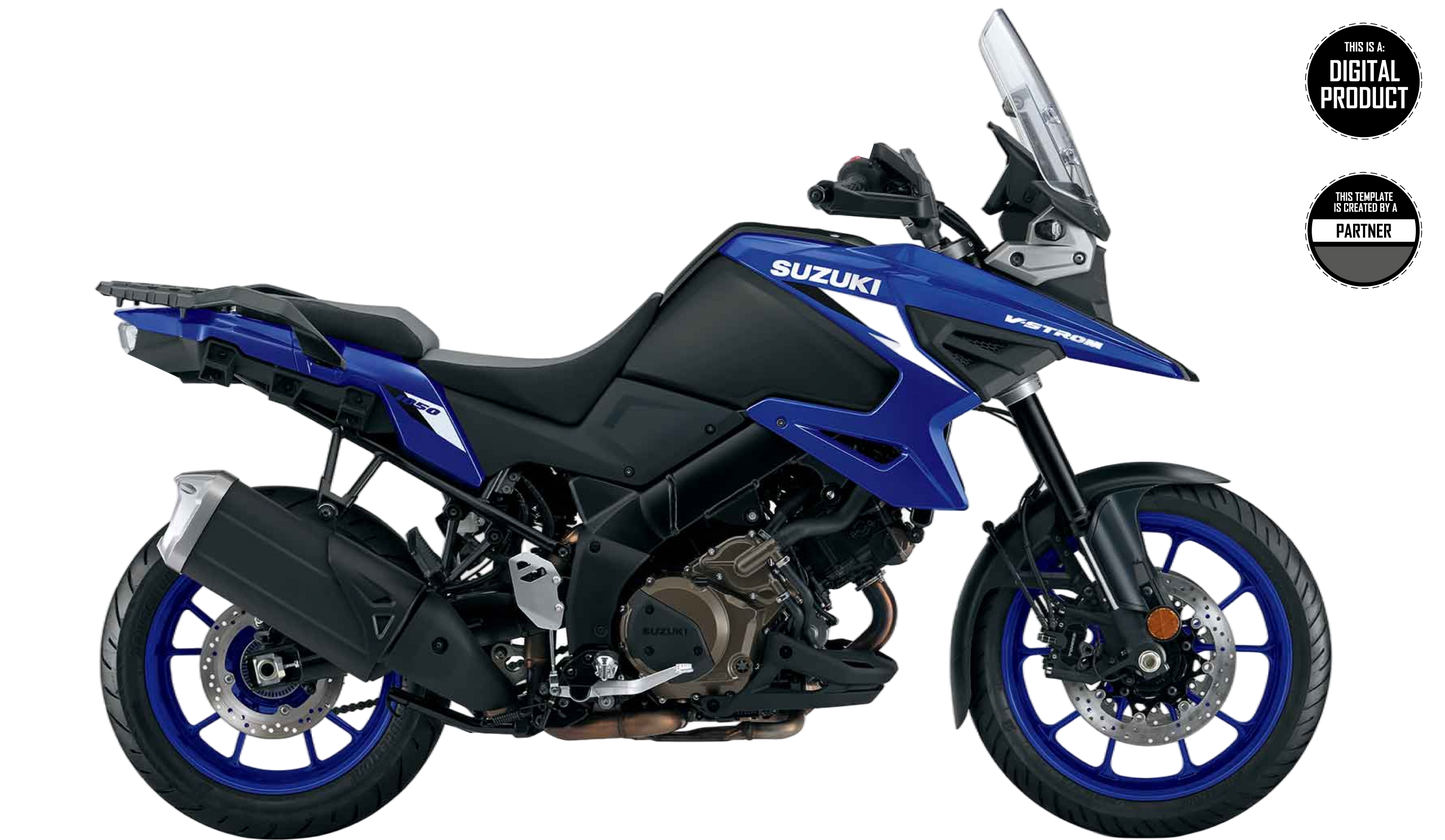SUZUKI V-STORM DL 1050 DE & RE 2020-2026 TEMPLATE