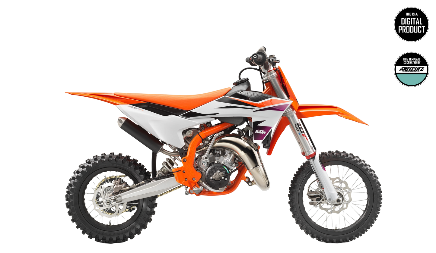 KTM SX 65 2024-2026 TEMPLATE
