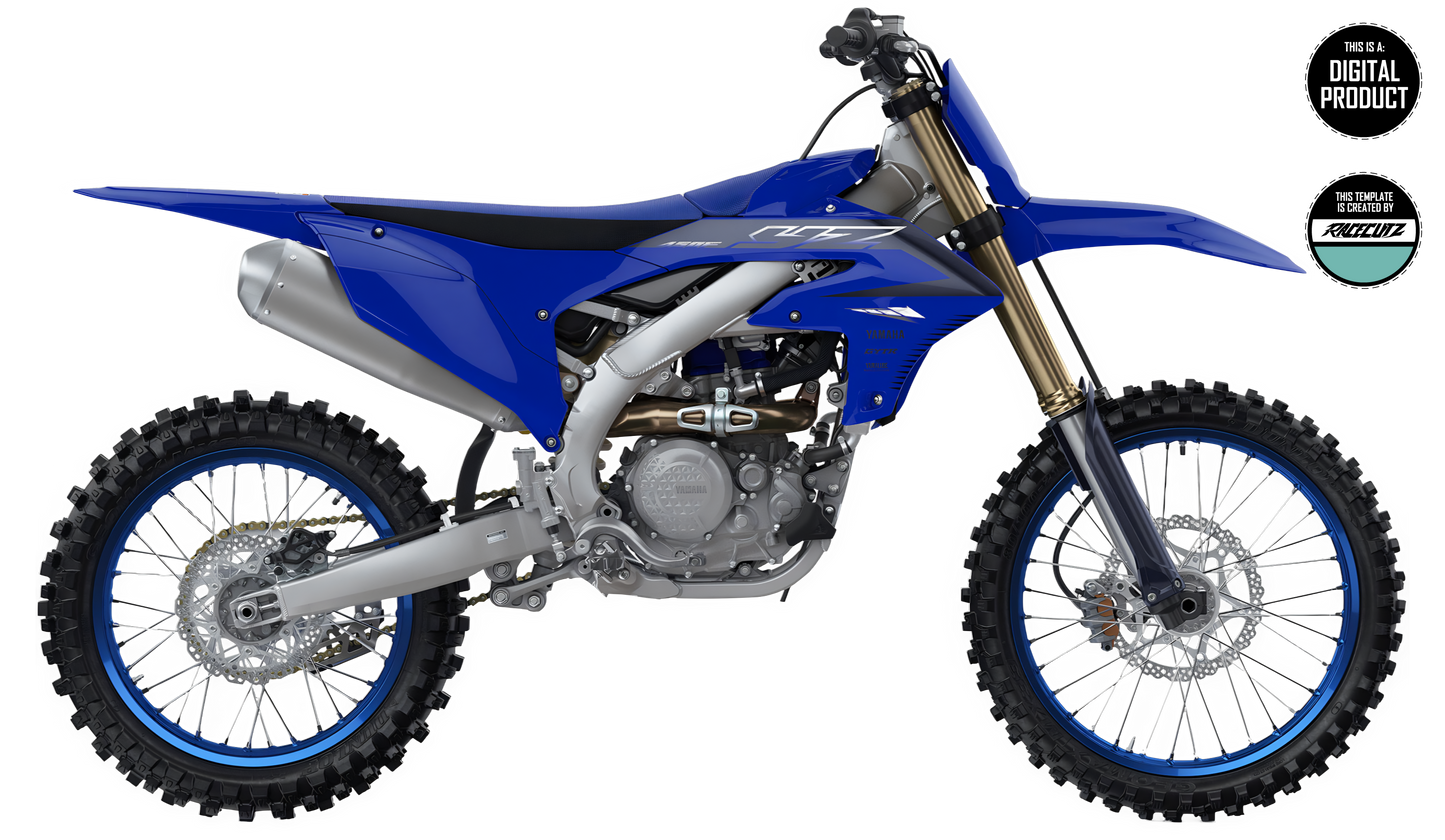 YAMAHA YZ250F 2024-2026 & YZ450F 2023-2025 TEMPLATE