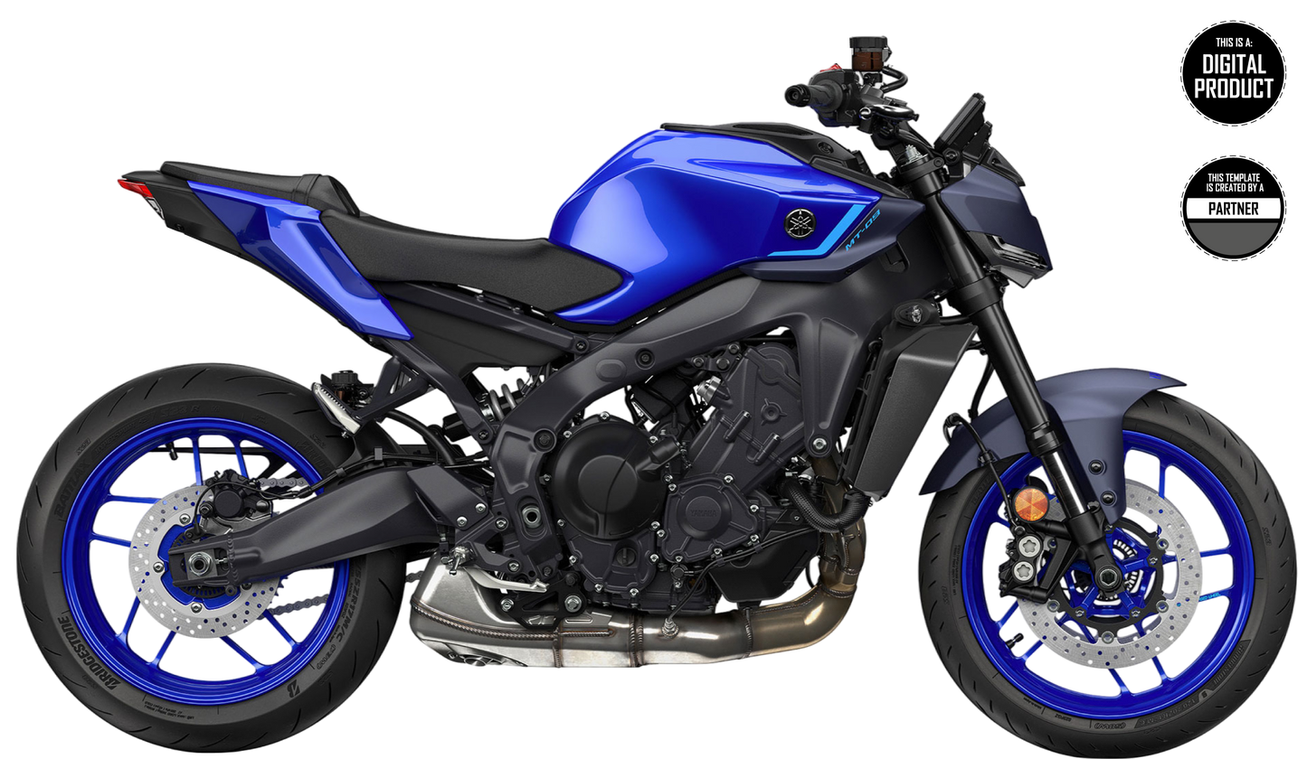 YAMAHA MT-09 & SP 2024-2026 TEMPALTE