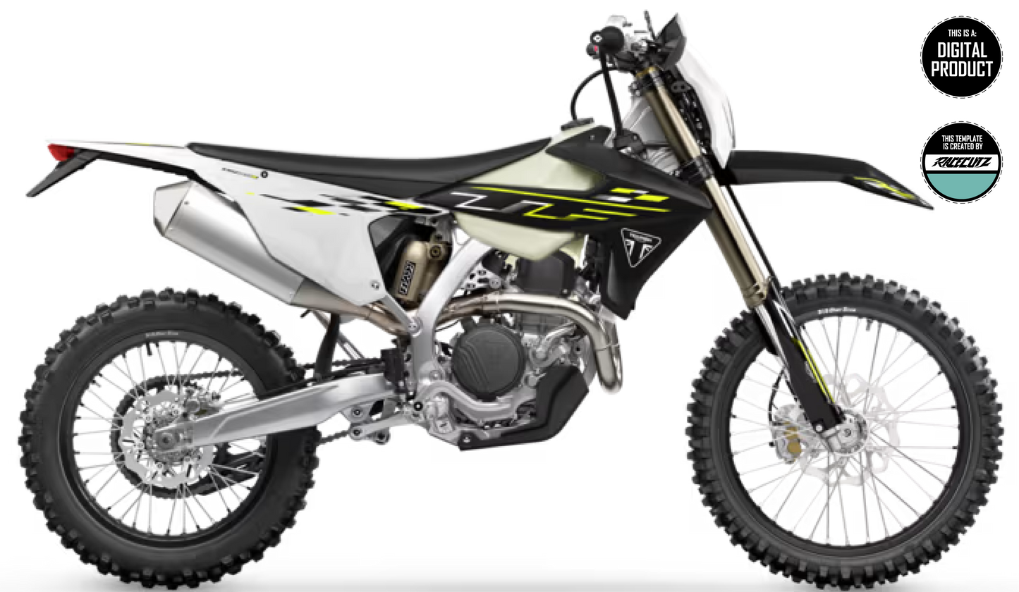TRIUMPH TF 250-E & TF 450-E 2025-2026 TEMPLATE