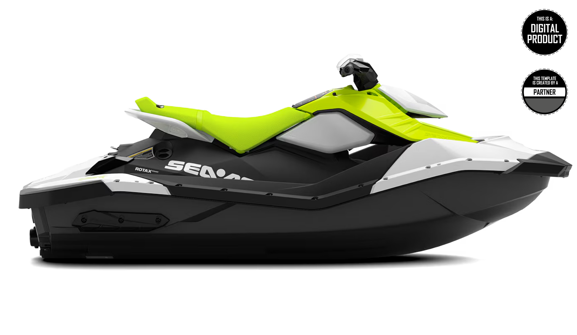 SEADOO SPARK TRIXX for 2up 3up graphics kit decals jet ski wrap kit D SEADOO SPARK TRIXX for 2up 3up graphics kit decals jet ski wrap kit D
