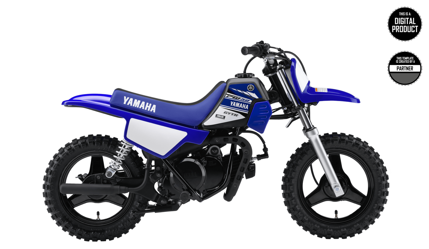 YAMAHA PW 50 1996-2026 TEMPLATE