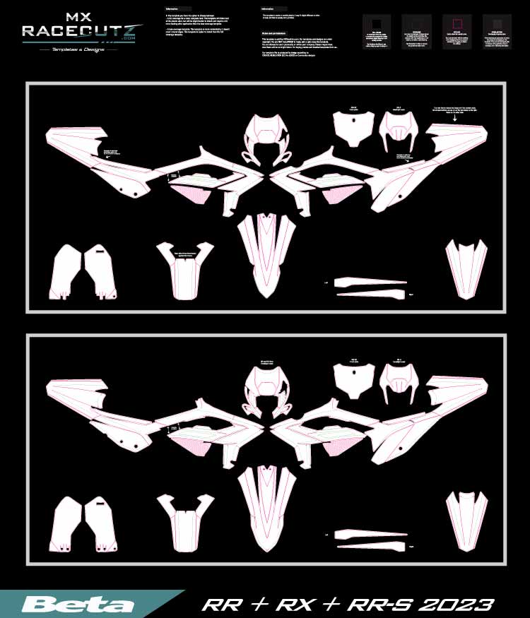 BETA - RX 300 2023-2024 & RR + RR-S 2023-2024 TEMPLATE