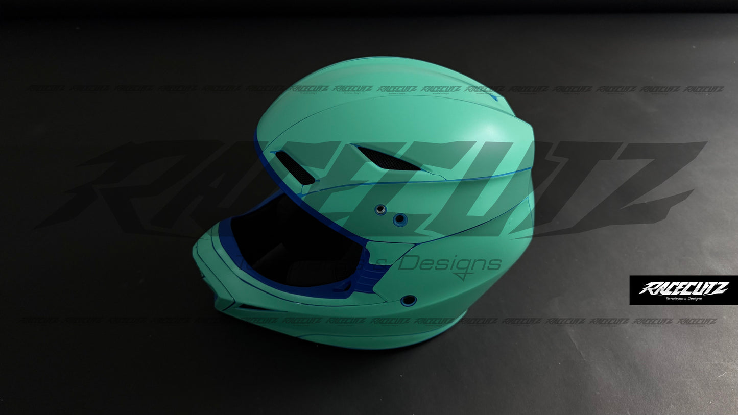 BELL MX-10 MIPS - SIZE SMALL & MEDIUM TEMPLATE