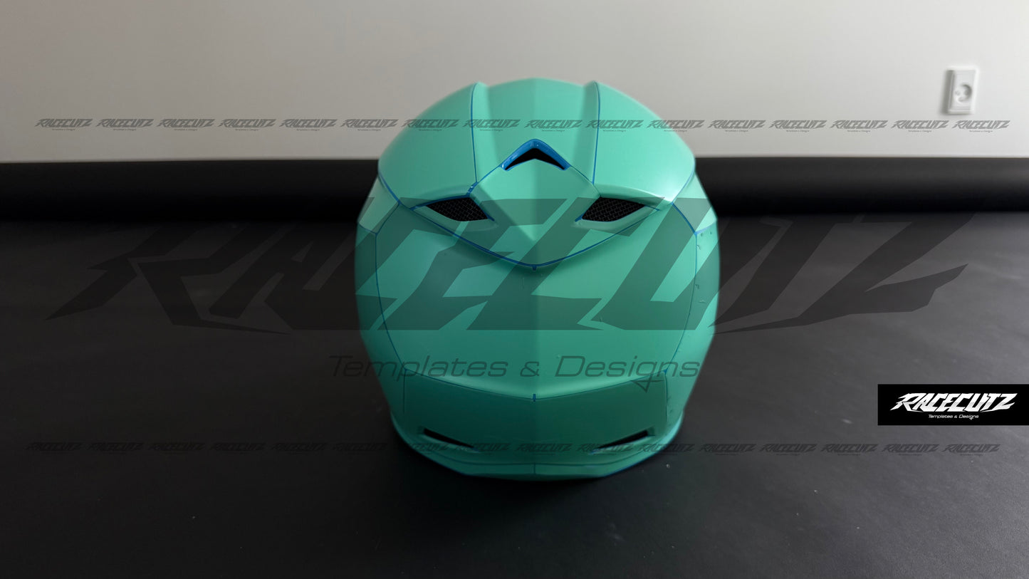 BELL MX-10 MIPS - SIZE SMALL & MEDIUM TEMPLATE