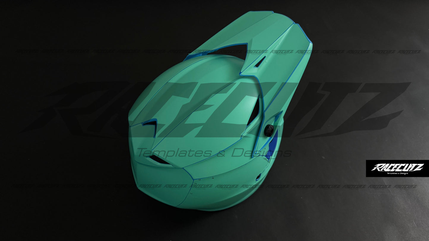 BELL MX-10 MIPS - SIZE SMALL & MEDIUM TEMPLATE