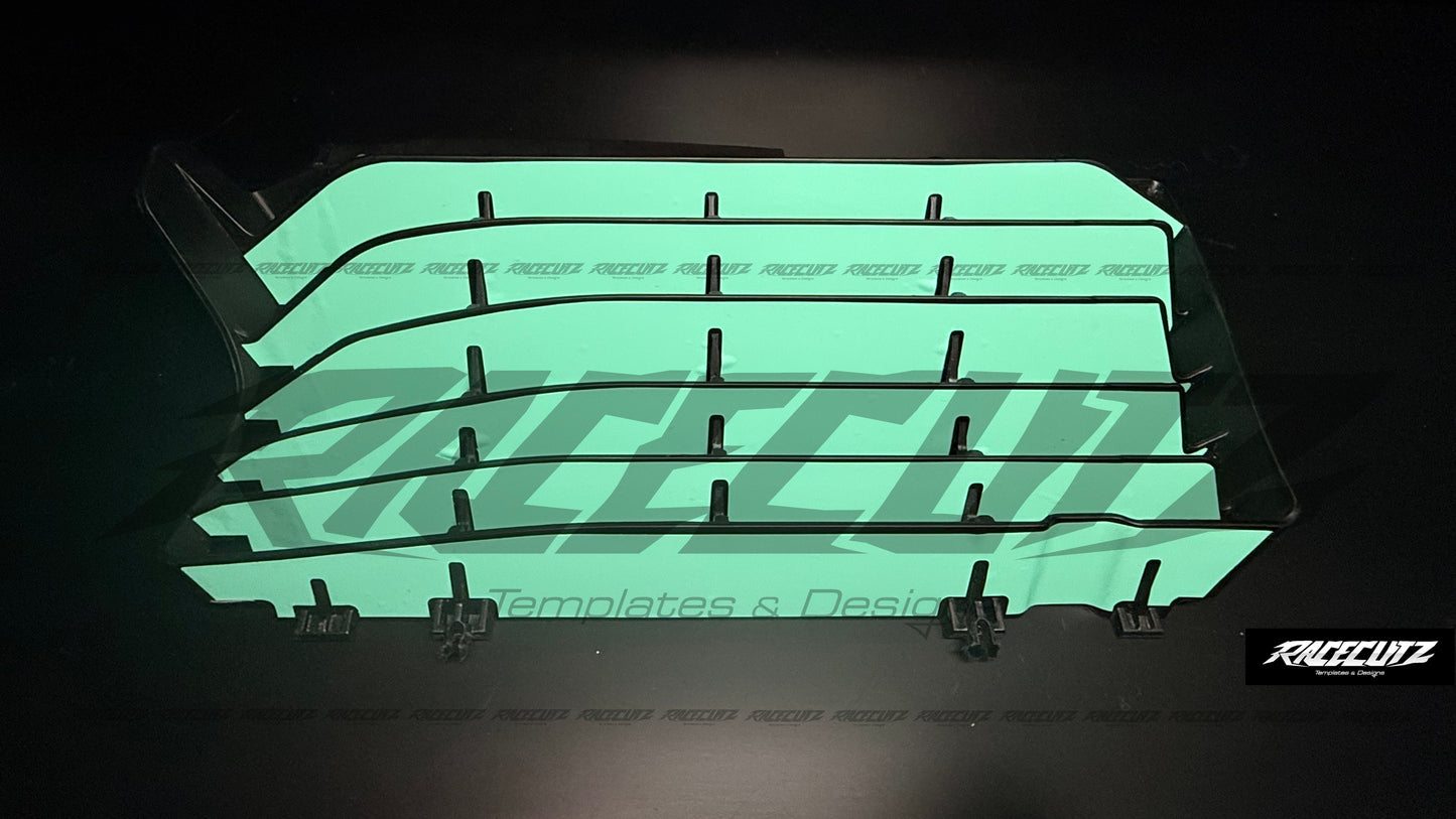 ZXMOTO MX 250 & 450 2027 - RADIATOR GUARDS TEMPLATE