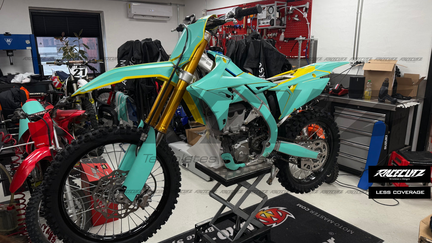 SUZUKI RM-Z 250 2019-2026 & 450 2018-2026 TEMPLATE