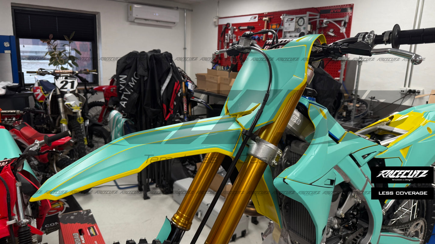 SUZUKI RM-Z 250 2019-2026 & 450 2018-2026 TEMPLATE