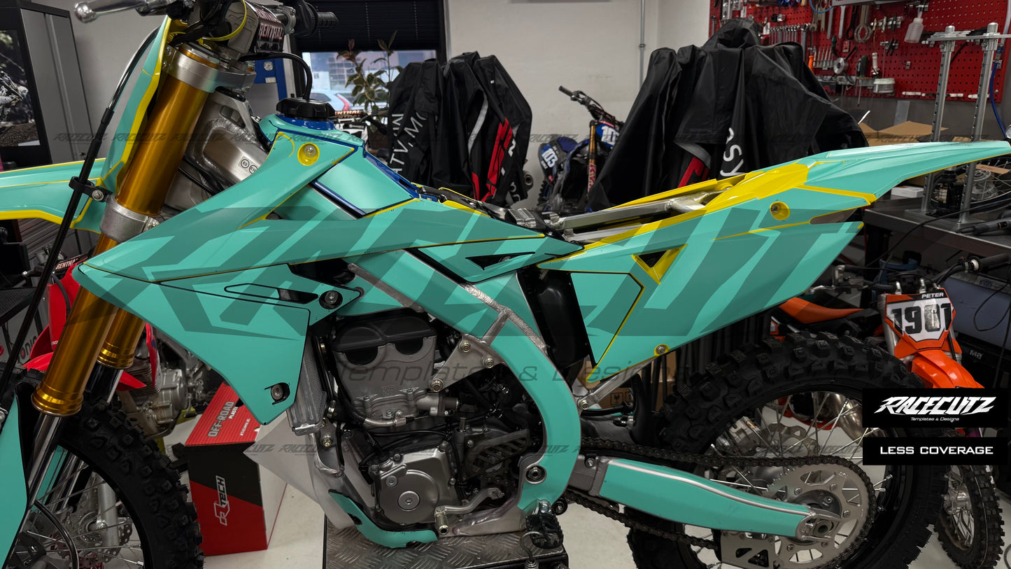 SUZUKI RM-Z 250 2019-2026 & 450 2018-2026 TEMPLATE