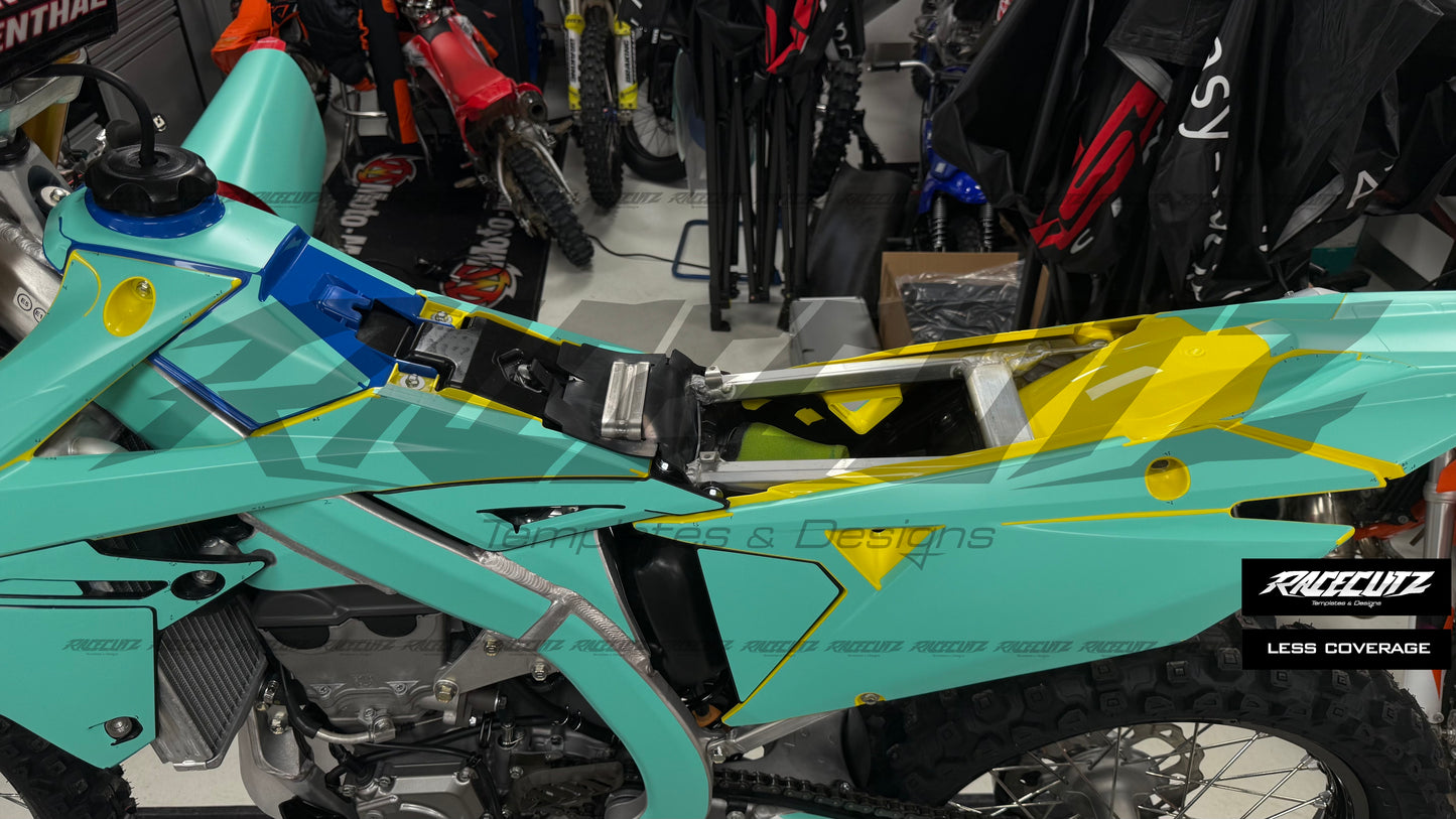 SUZUKI RM-Z 250 2019-2026 & 450 2018-2026 TEMPLATE