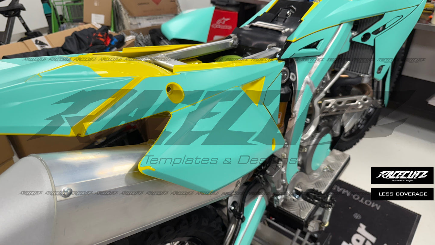 SUZUKI RM-Z 250 2019-2026 & 450 2018-2026 TEMPLATE