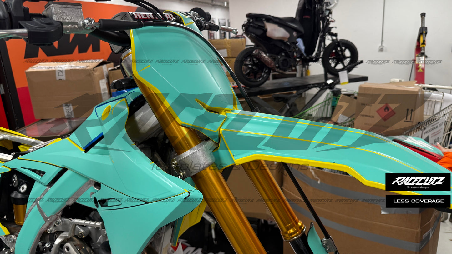 SUZUKI RM-Z 250 2019-2026 & 450 2018-2026 TEMPLATE