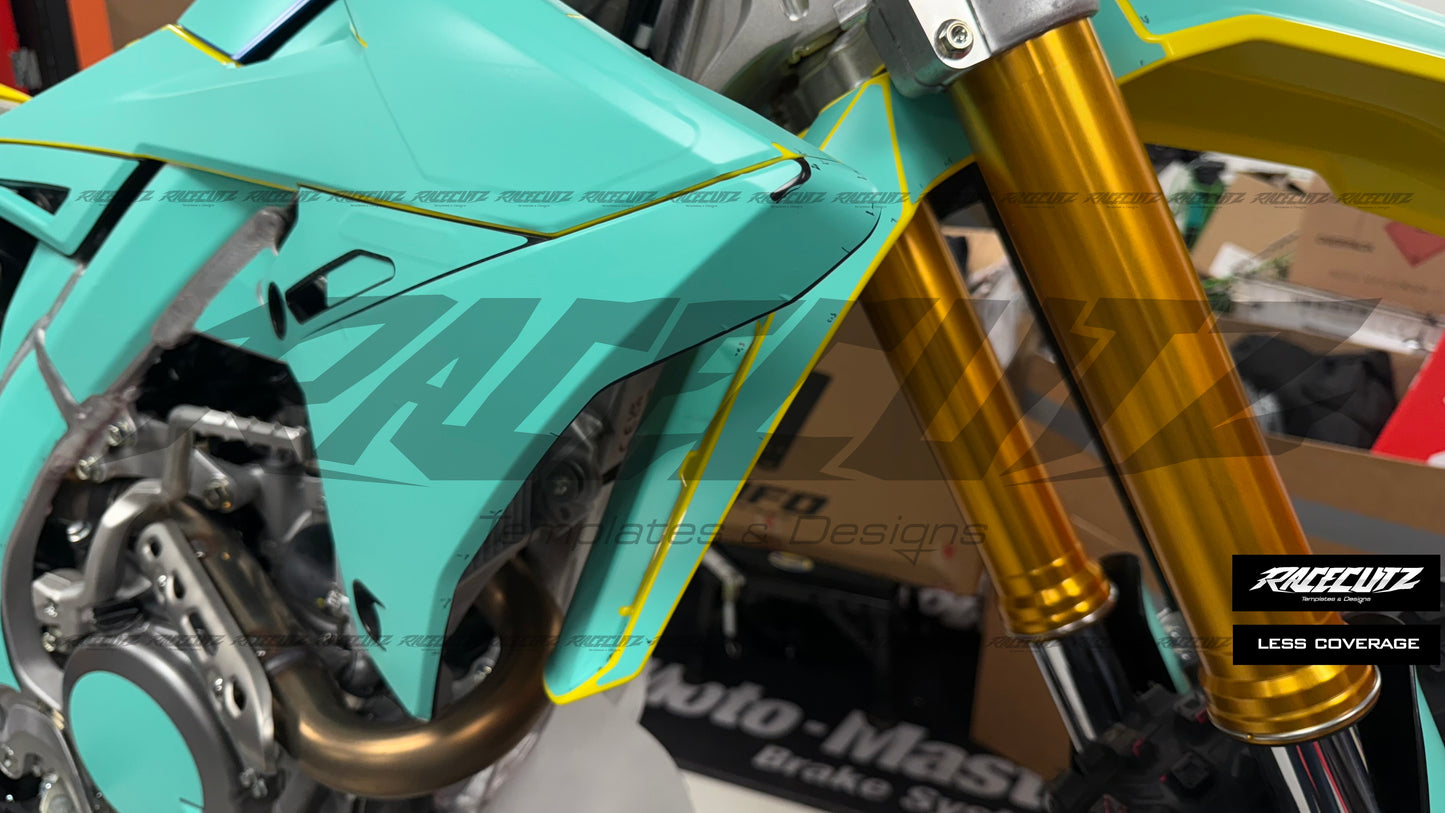 SUZUKI RM-Z 250 2019-2026 & 450 2018-2026 TEMPLATE