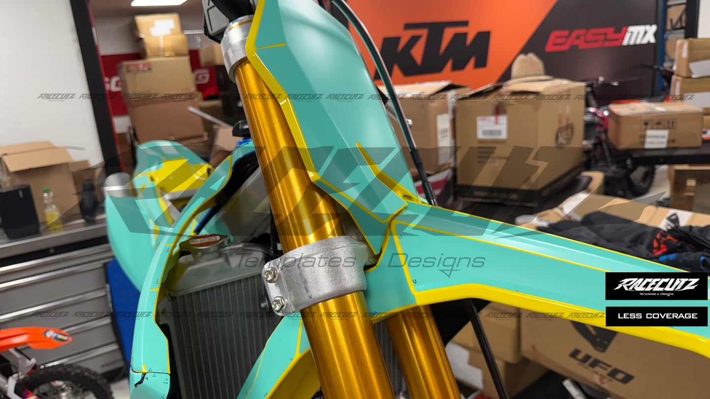 SUZUKI RM-Z 250 2019-2026 & 450 2018-2026 TEMPLATE