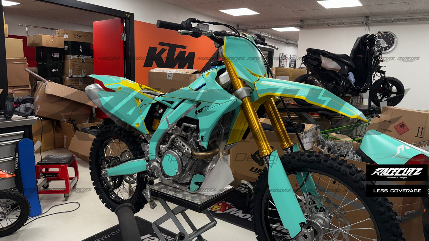 SUZUKI RM-Z 250 2019-2026 & 450 2018-2026 TEMPLATE