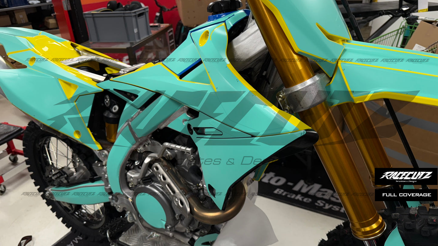 SUZUKI RM-Z 250 2019-2026 & 450 2018-2026 TEMPLATE